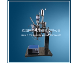 上海1L Glass Reactor with Constant Pressure Feeding Port