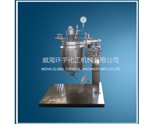 上海50L High Pressure Lifting Reactor