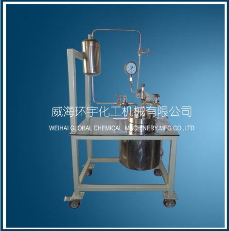 上海Stainless Steel High Pressure Reactor with Feeding Tank